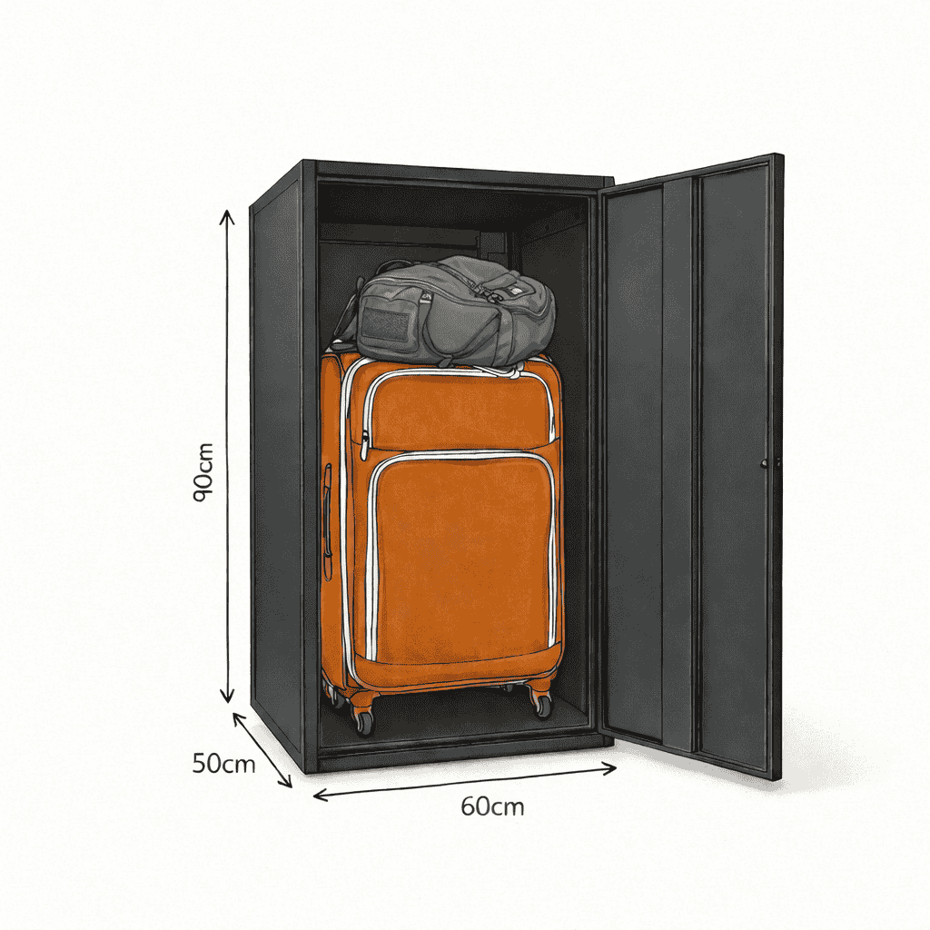 Taquilla grande XL - 90x60x50cm